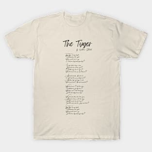 "The Tyger" by William Blake T-Shirt